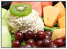 Tuna, Krabmeat or Chicken Salad Fruit Plate